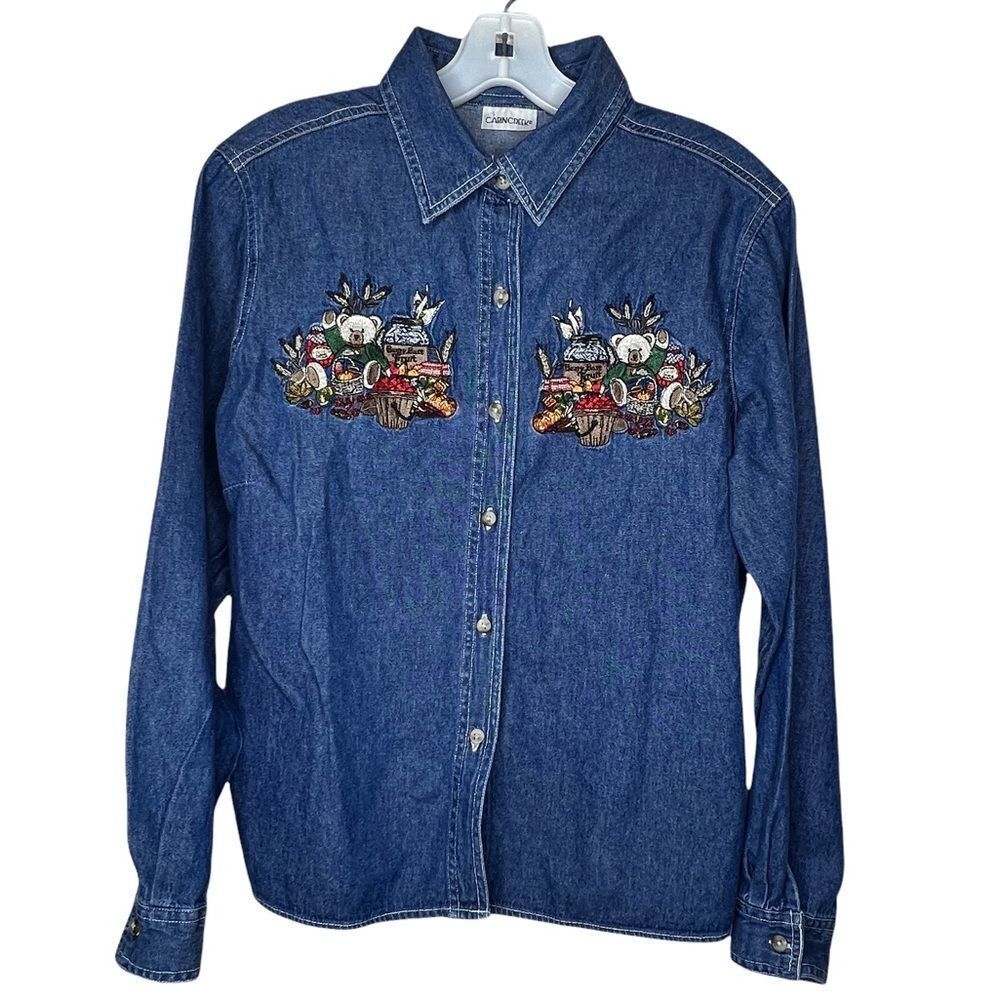 Vintage Cabin Creek Embroidered Shirt